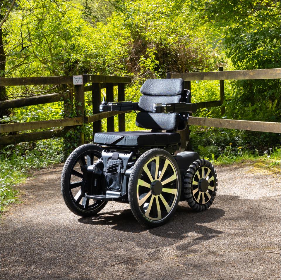 Omni is a powered wheelchair that won’t hold you back. It will power up ...