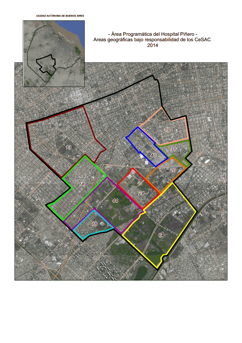 Área Programática de Salud Hospital P Piñero | Buenos Aires