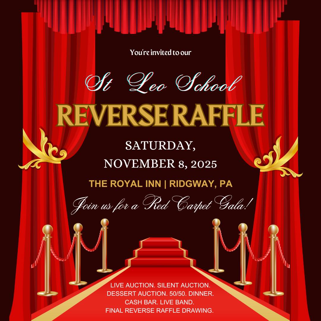 St. Leo School Reverse Raffle | Ridgway PA