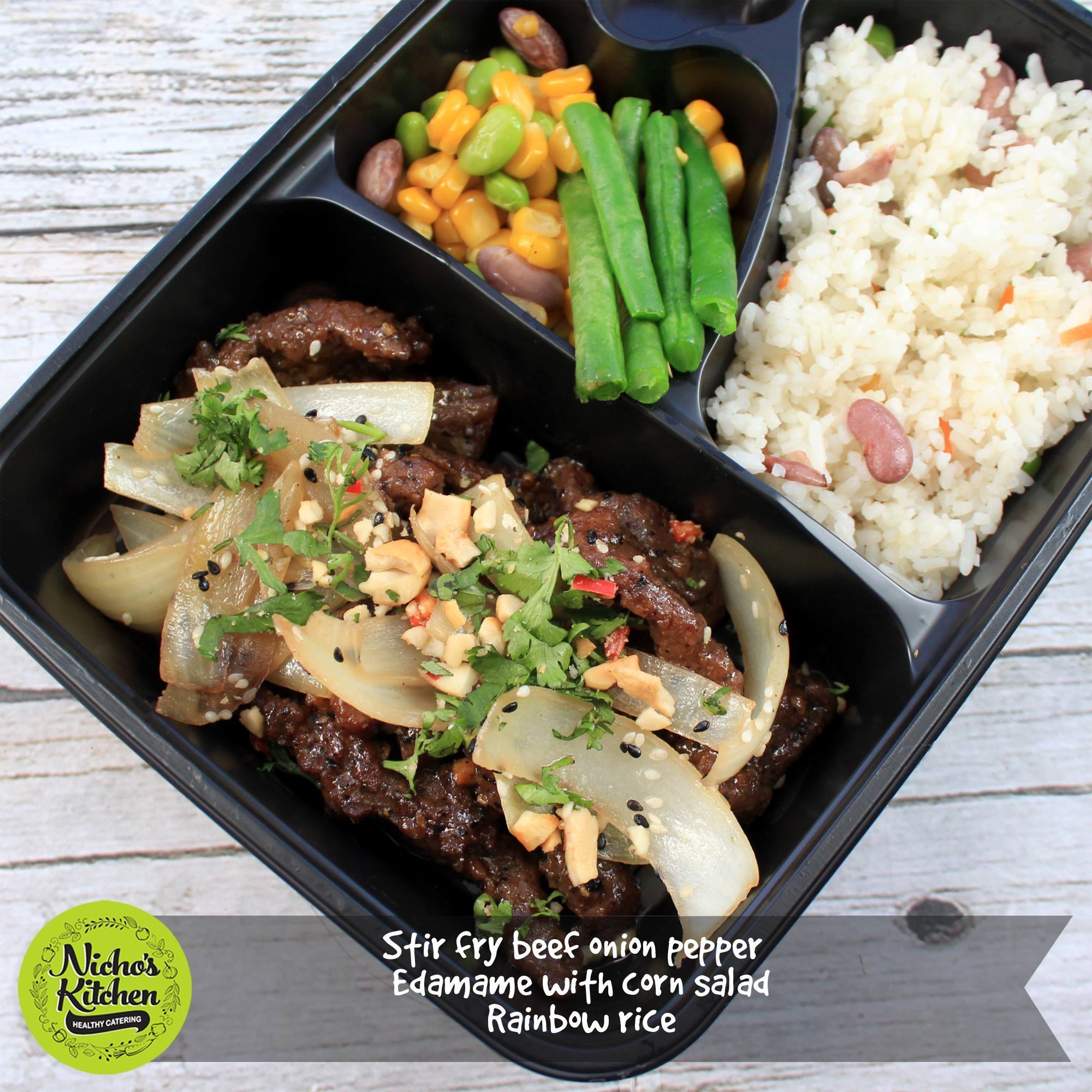 Nicho's Kitchen Healthy Catering - Besok menu rendang daging sapi ...