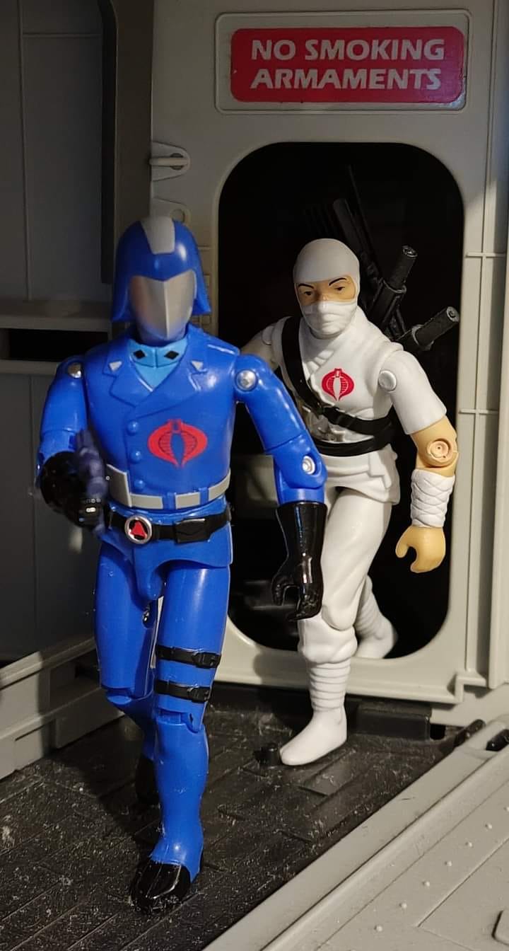 Cobra Commander and Storm Shadow Photo 📸: Danny Townsend