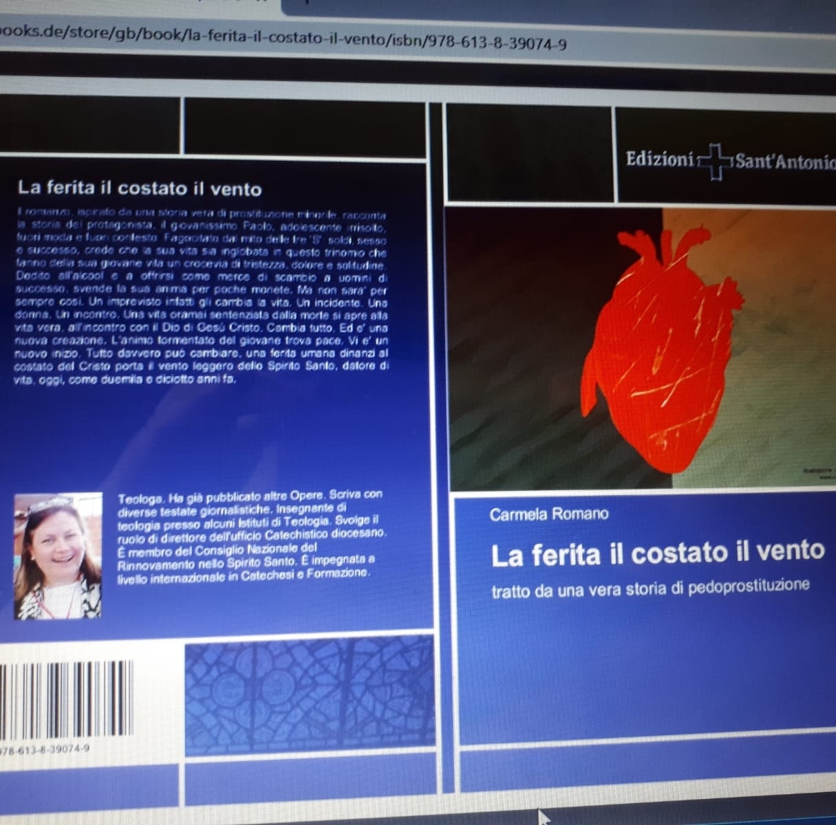 La ferita il costato il vento