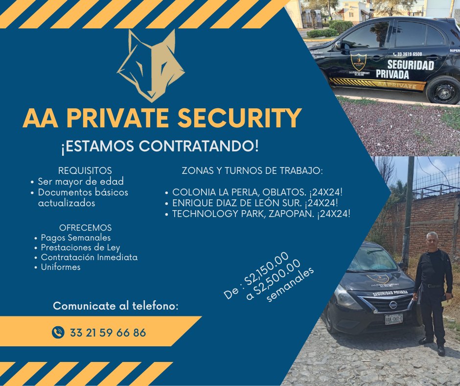 AA Private Security | Guadalajara