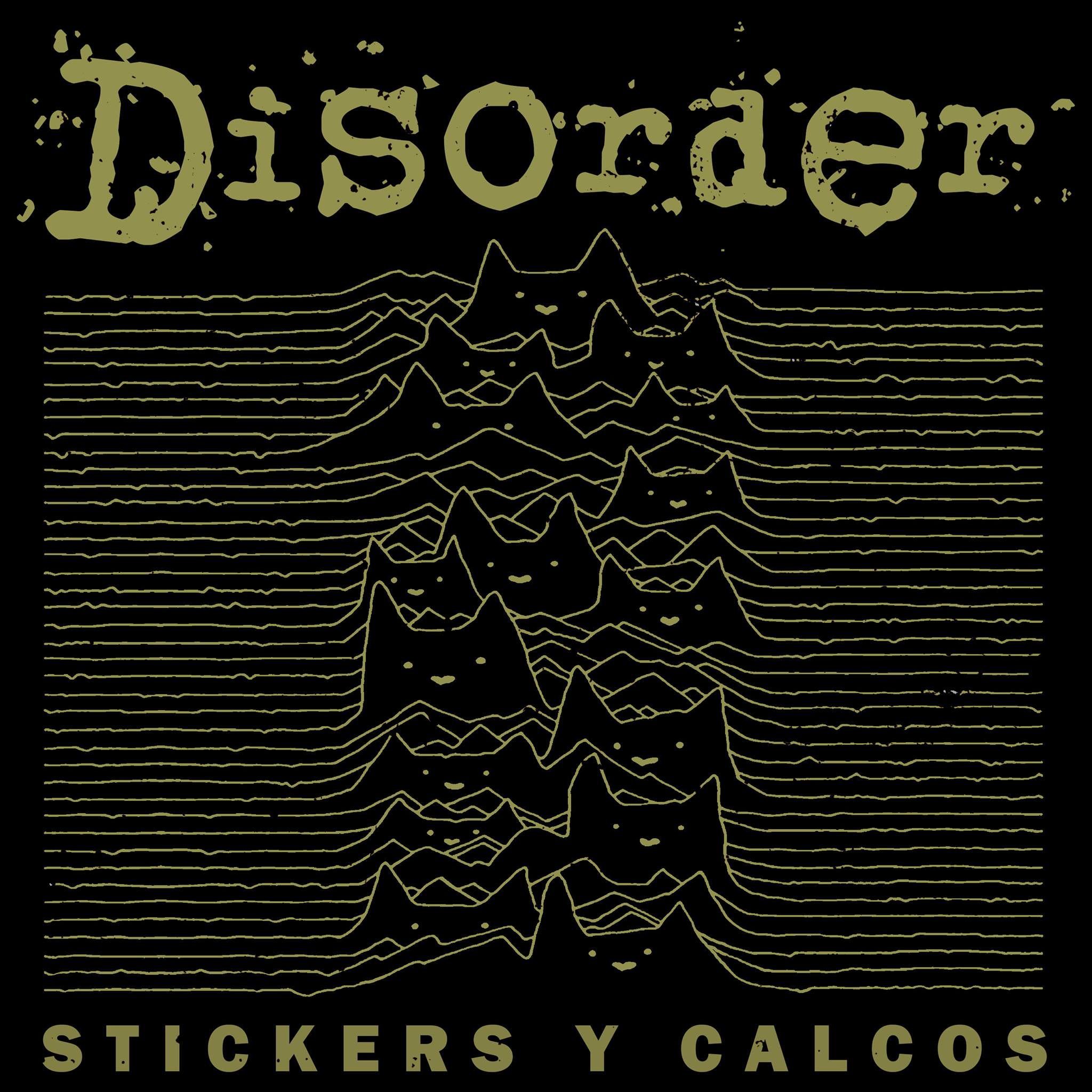 Disorder - Stickers, calcos y vinilos.