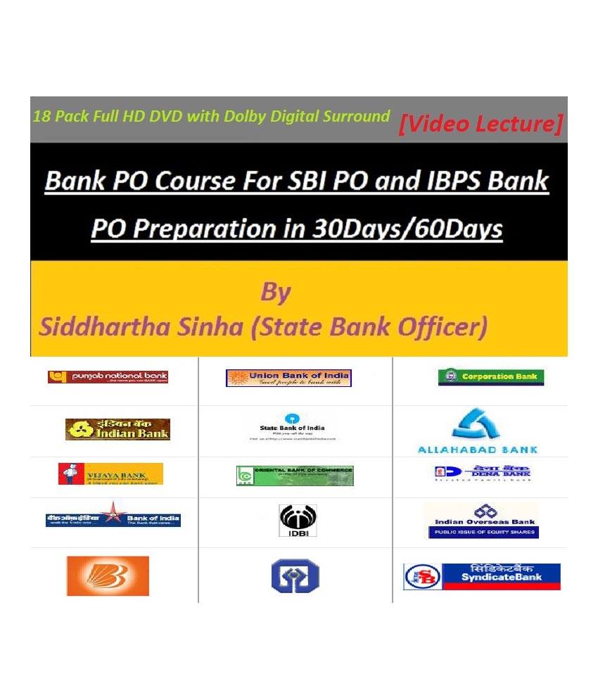 Sinha Classes Bank PO Course