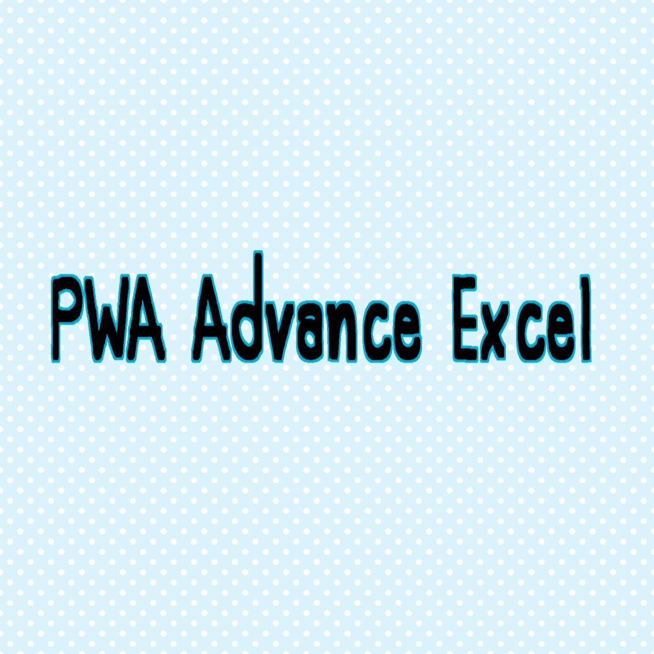 PWA Advance Excel | Bangkok