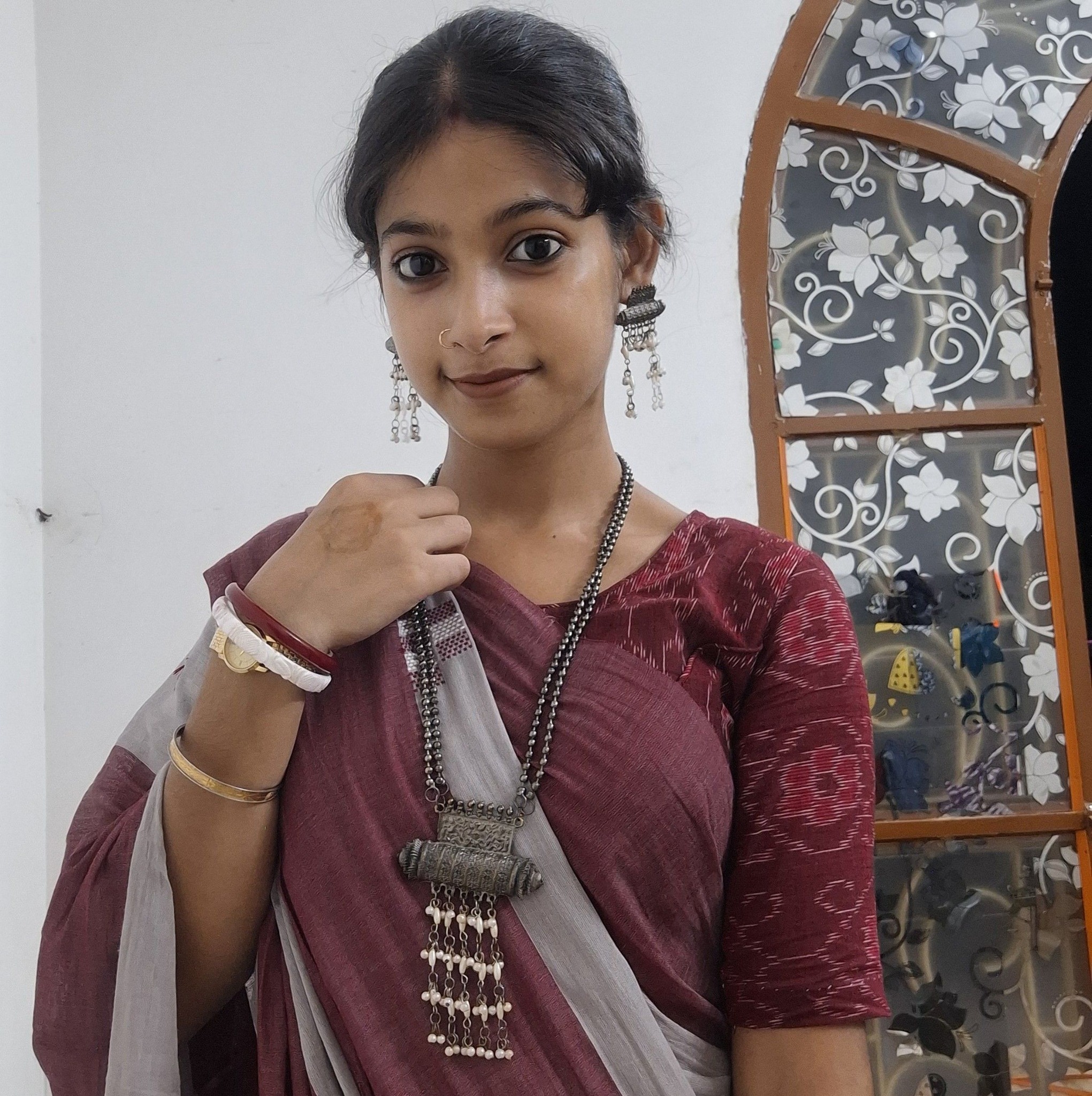 This week pujo line-up তুলি ও সুতো by Sayanti Basu #pujorsaree # ...