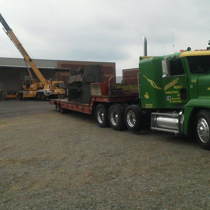 Secrest Rigging Machine Movers | Marshville NC