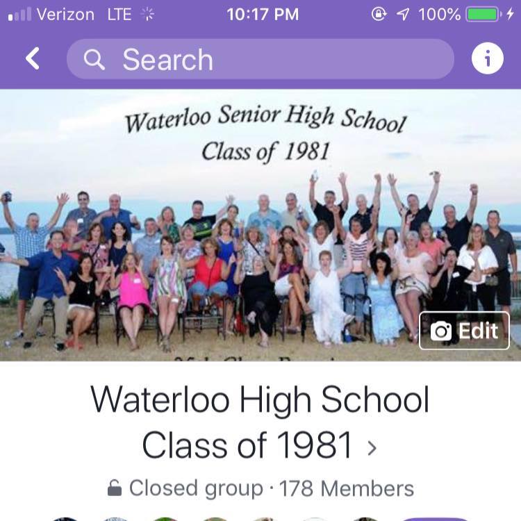 Waterloo High School Class of 1981