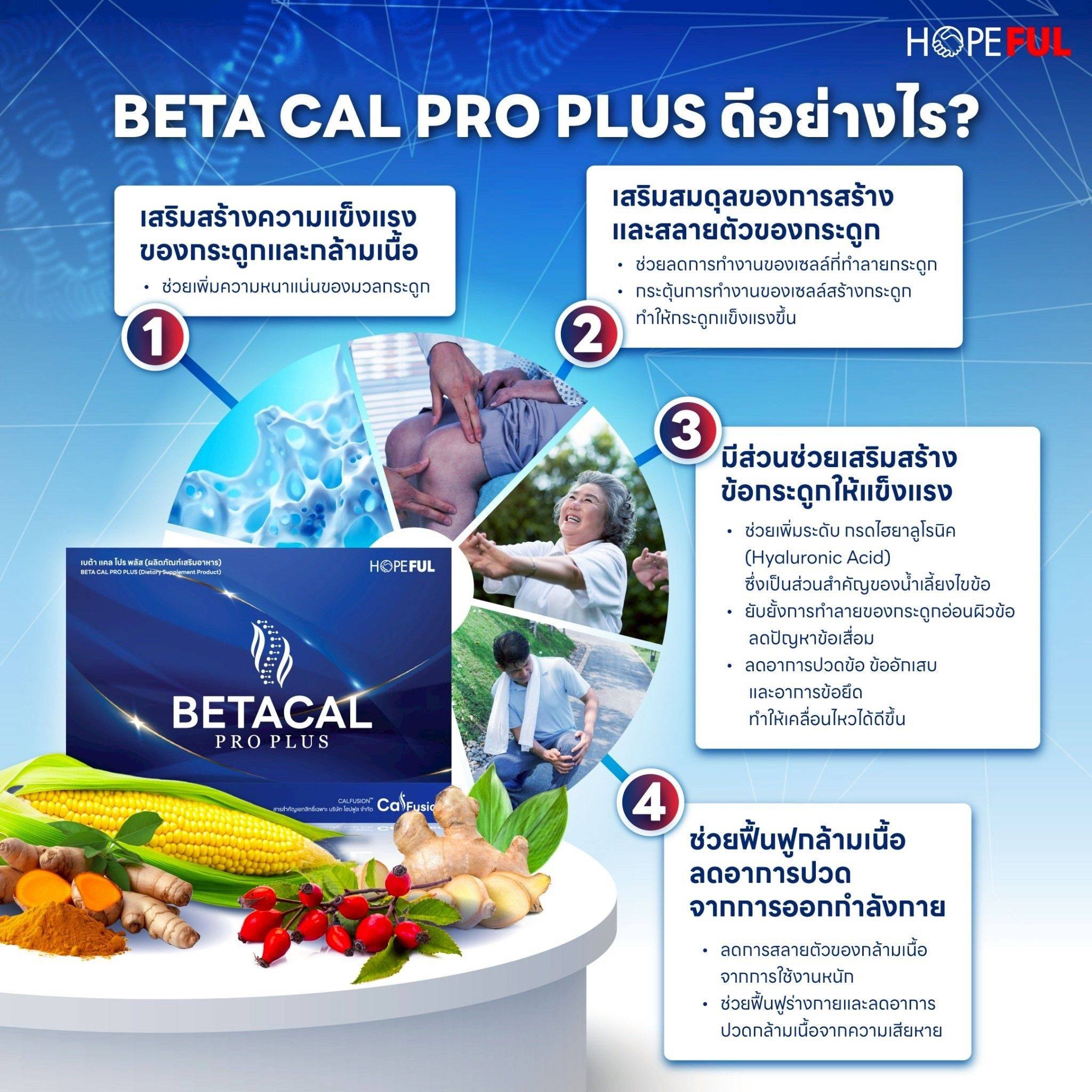 Betacal บำรุงข้อเข่า กระดูก