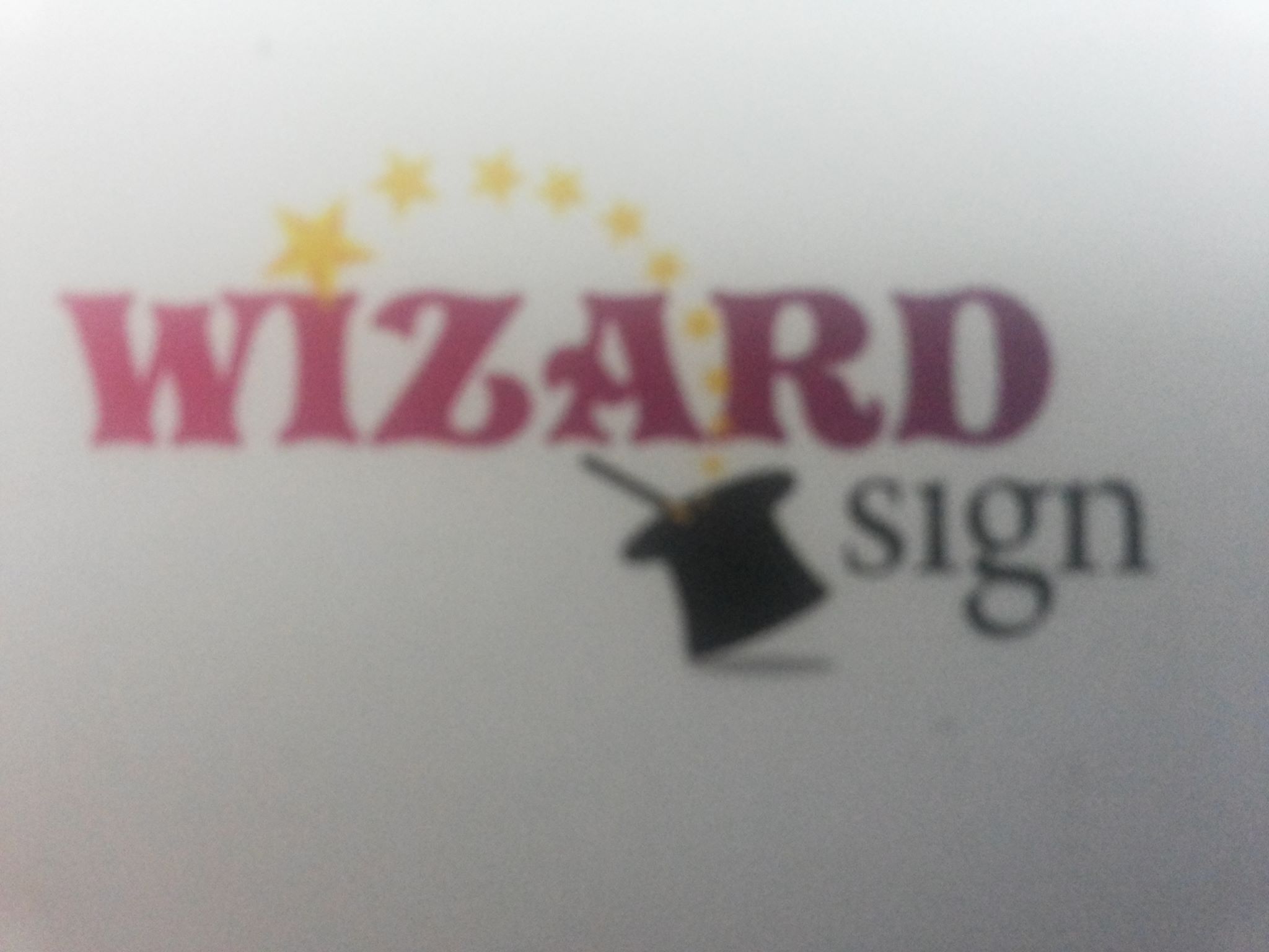 Wizard Sign | Ahmedabad