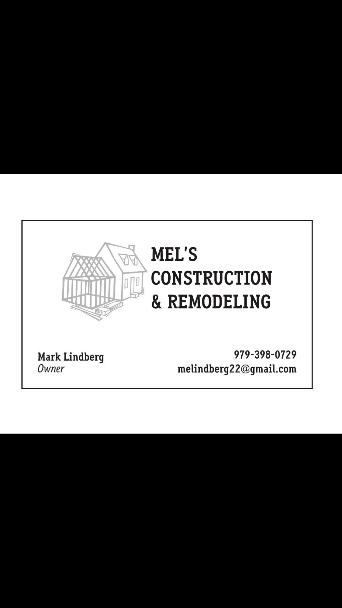MEL's Construction and Remodeling