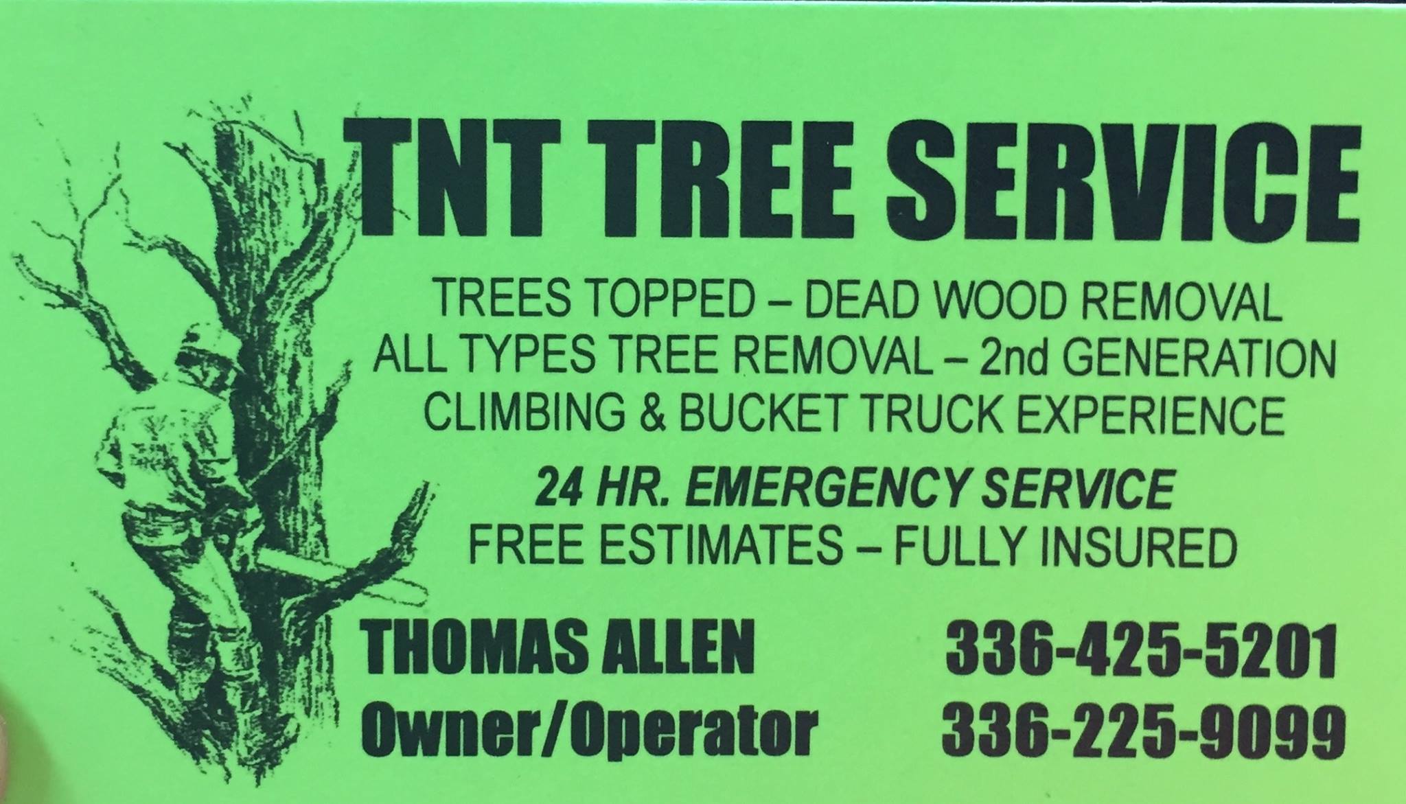 TNT Tree Service | Lexington NC