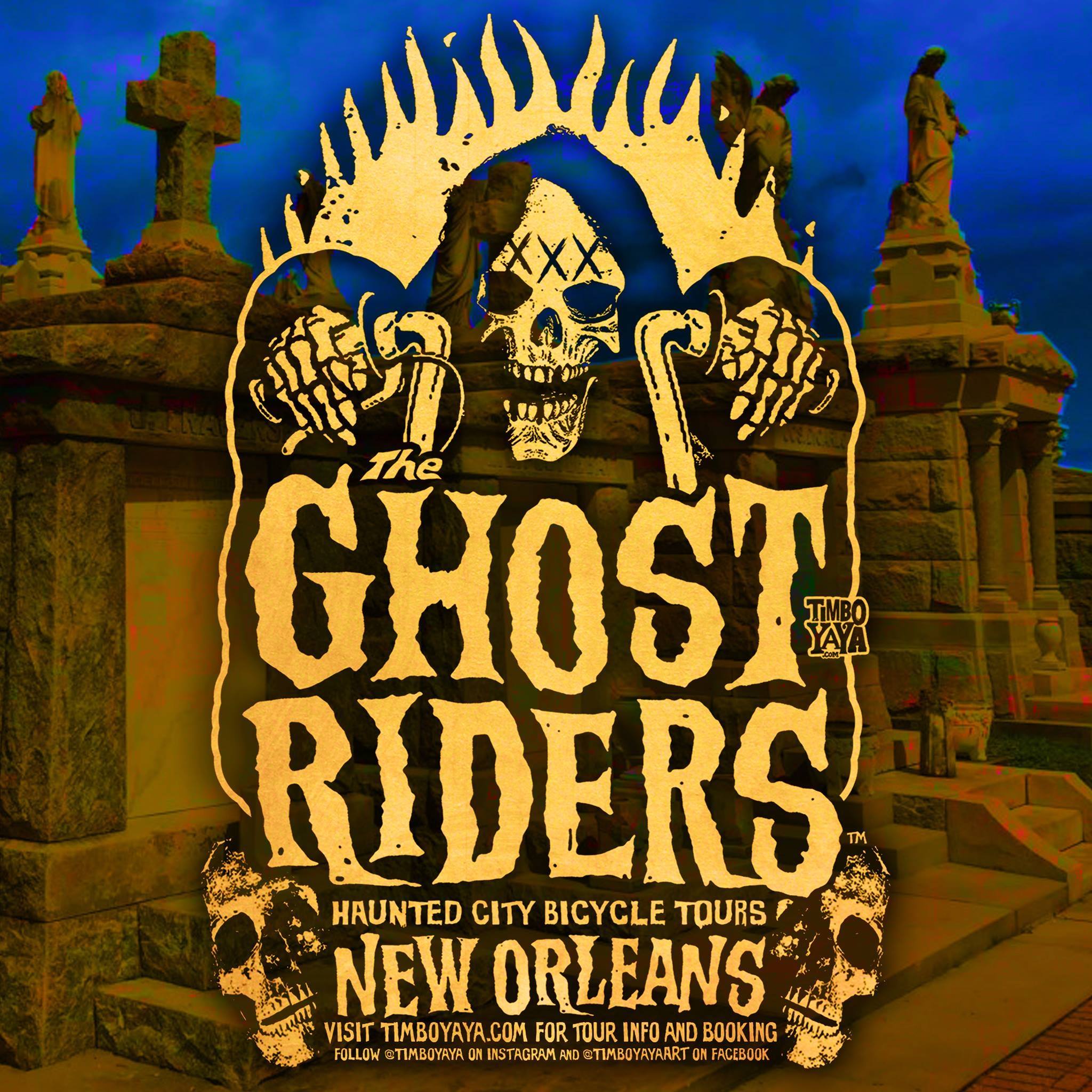 Ghost Riders Haunted City Tours Bicycle Club and Supernatural Social Rides