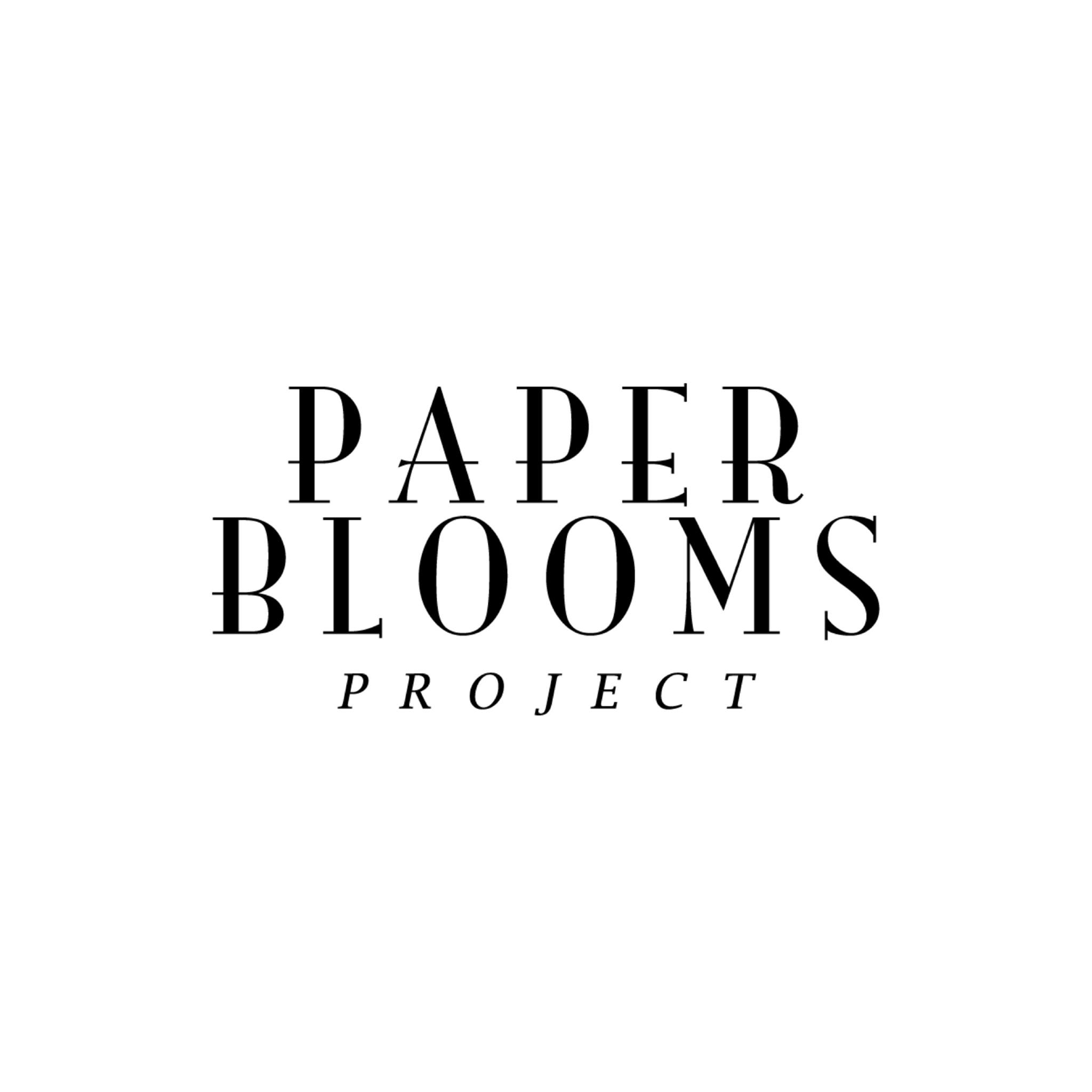 Paper Blooms Project