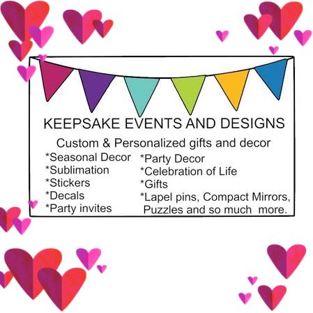 Keepsake events and designs