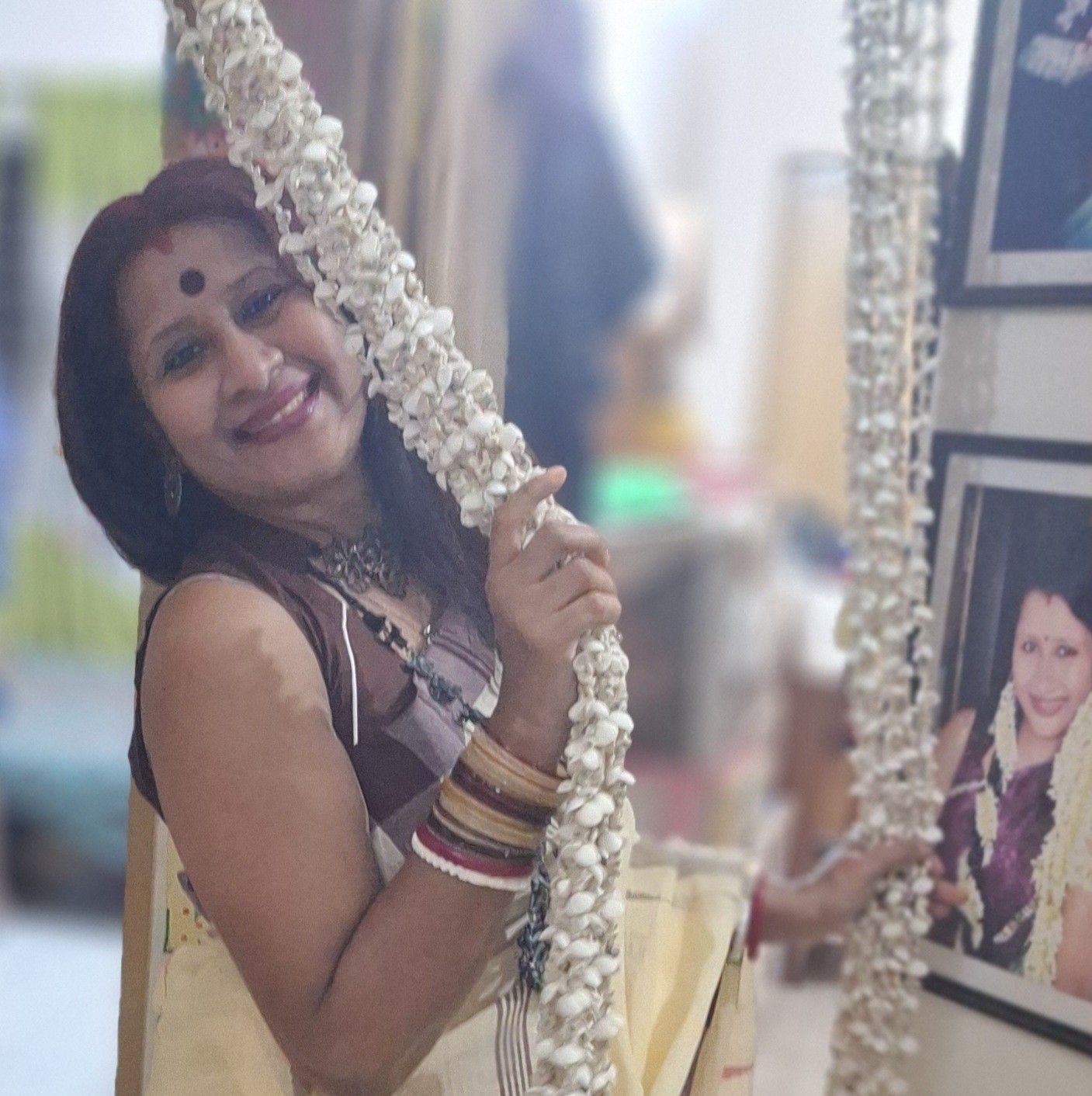 Dimple's monipuri collections
