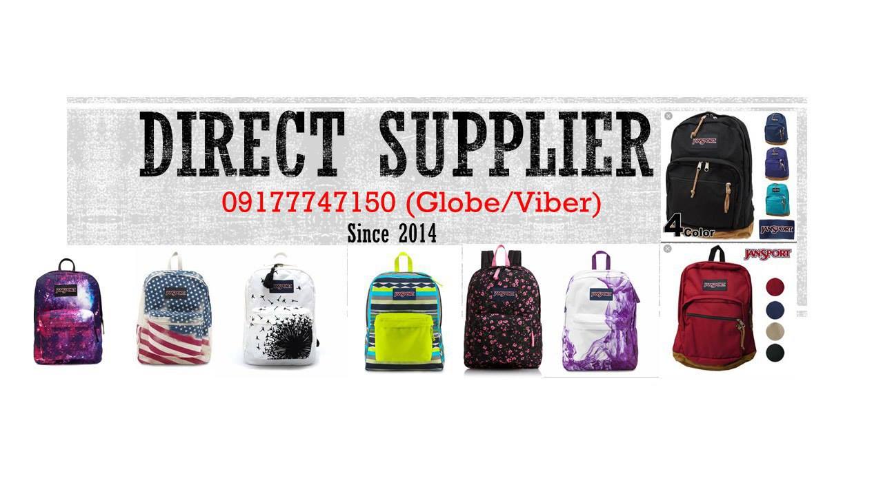 jansport bags direct supplier JANSPORT Big Student Backpack padded back enables comfort and cushioning. JanSport wholesale Backpack assortment 30pcs.