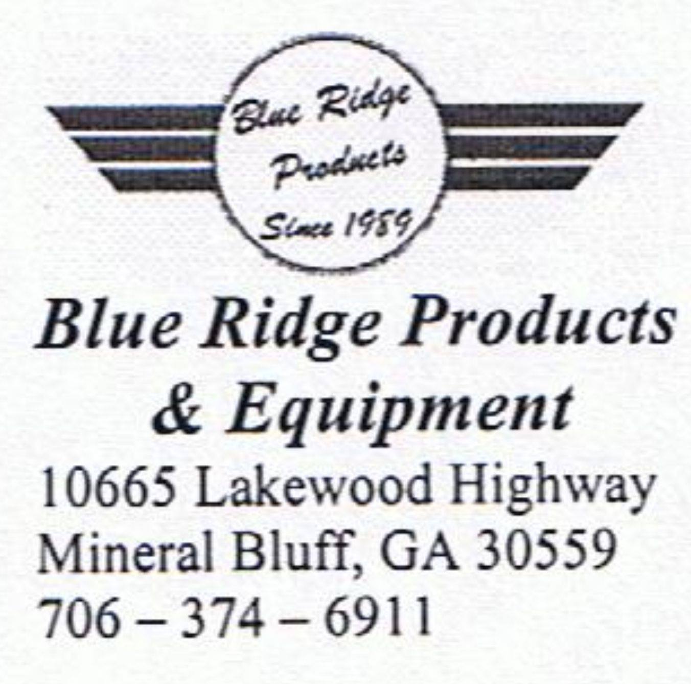 Blue Ridge Products & Equipment | Mineral Bluff GA