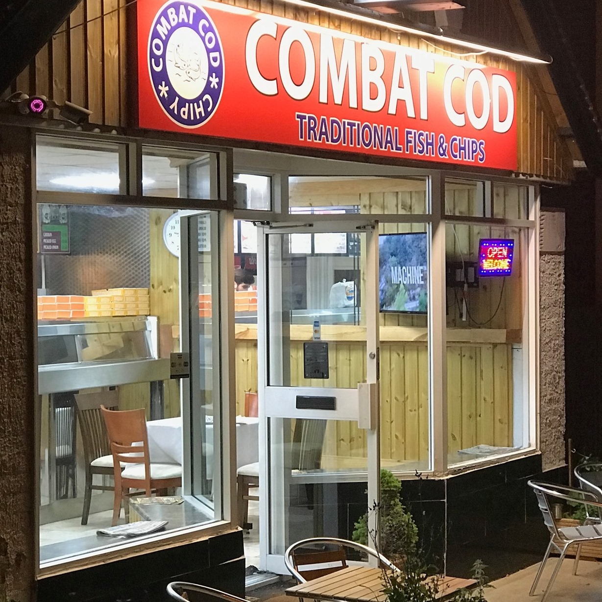 Larkhill Combat Cod and Chippy | Lark Hill