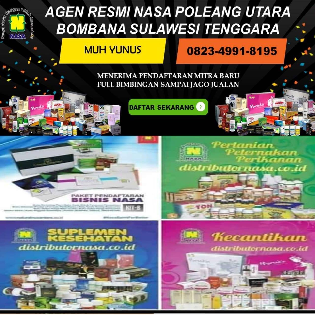 Distributor Kosmetick Nasa Poleang Utara rompu rompu