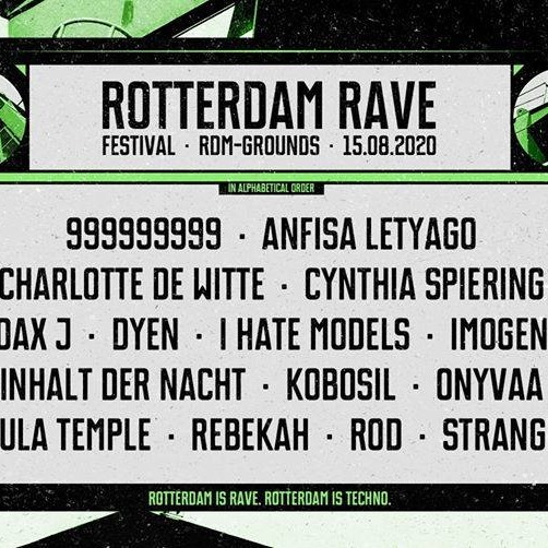 Rotterdam Rave Festival 2020 | Amsterdam