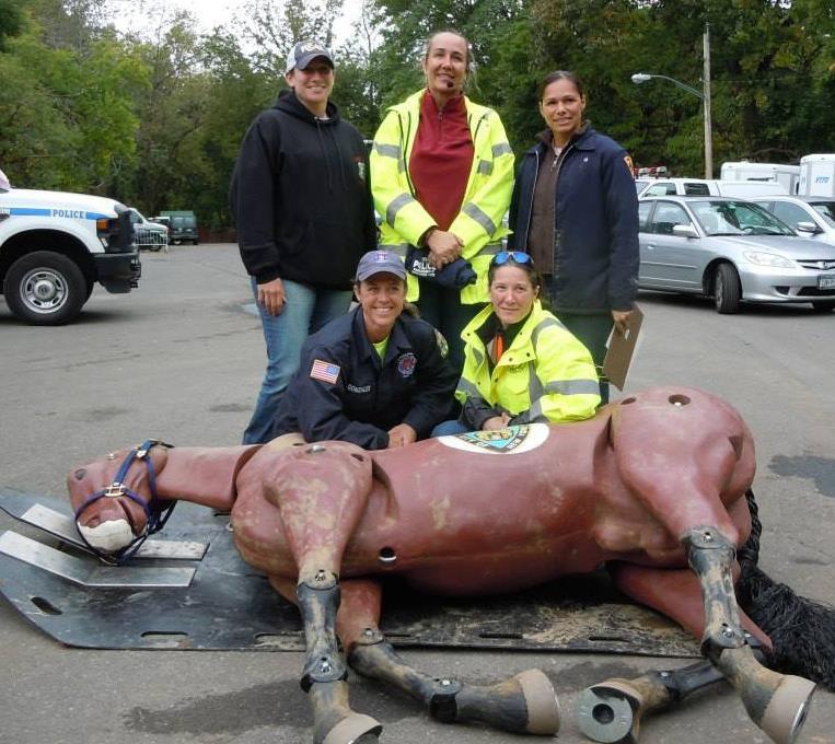 Randy Horse Rescue Mannequin