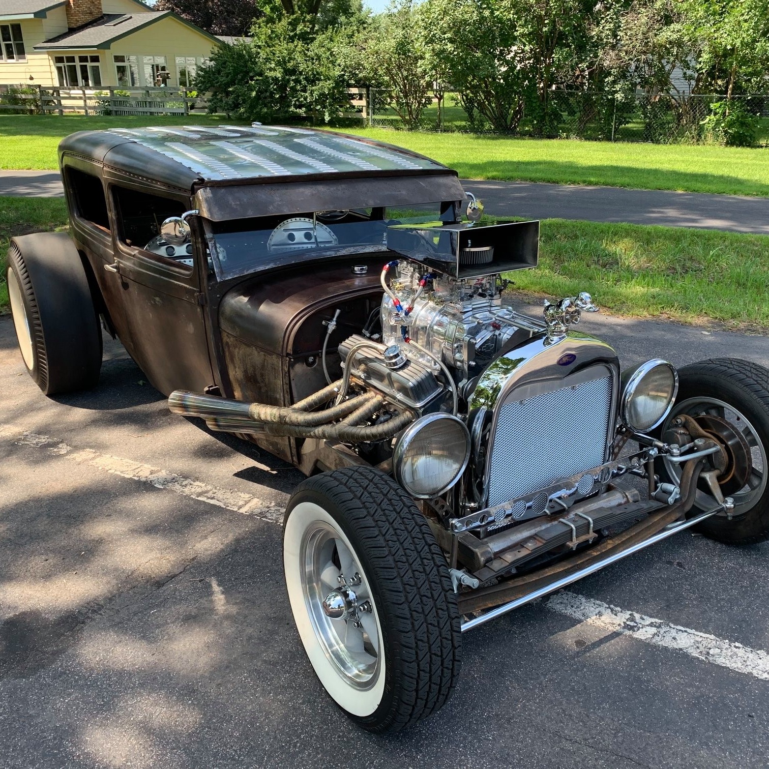 1928 Ford Tudor Sedan Rat Rod