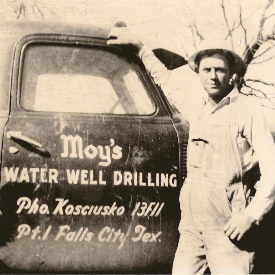 Moy’s Water Well Drilling Falls City TX