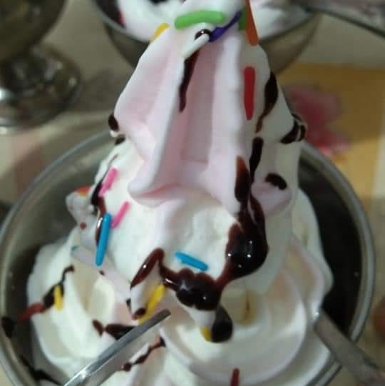Dimple Cone Ice Cream