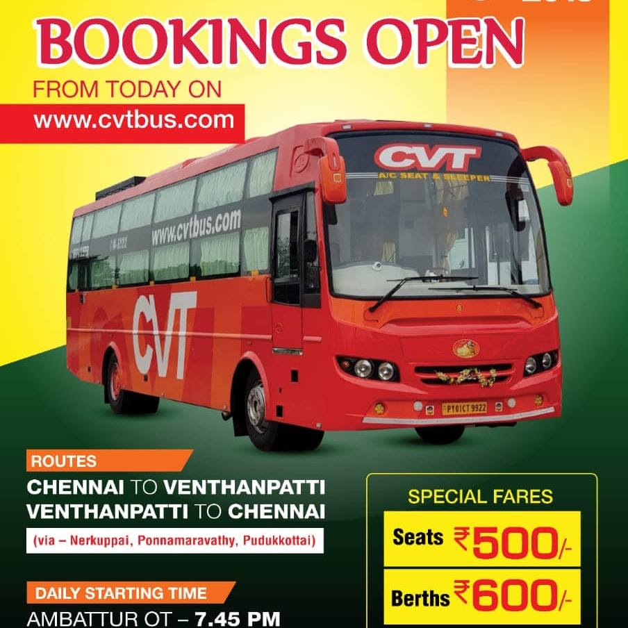 CVT - Chennai Vasantham Transport