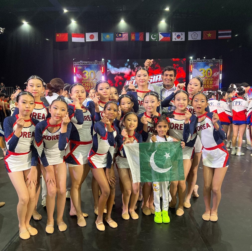 Alizey Mazhar Wins Gold at Cheerleading Championship in Thailand ...