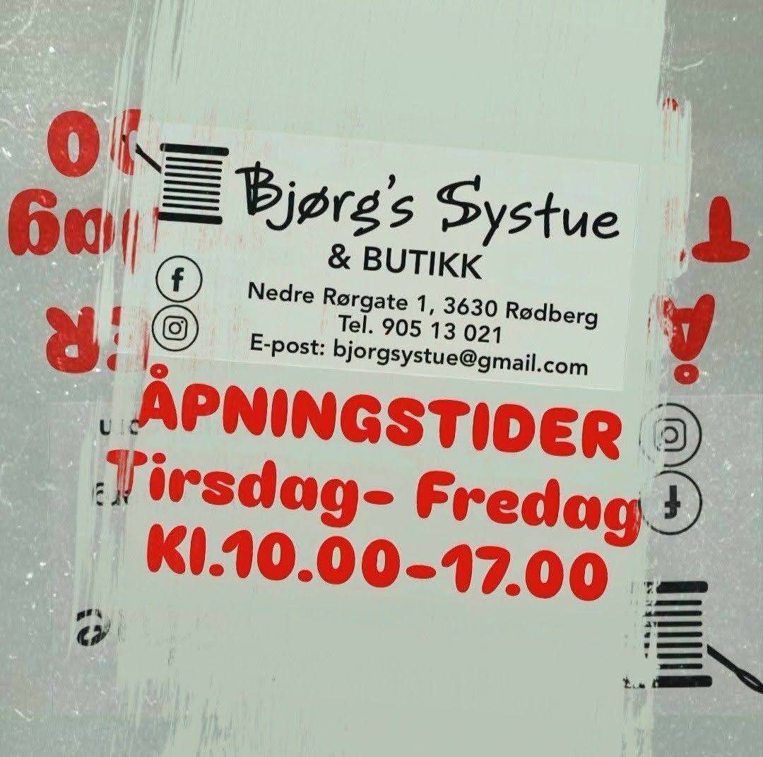Bjørgs Systue | Rødberg