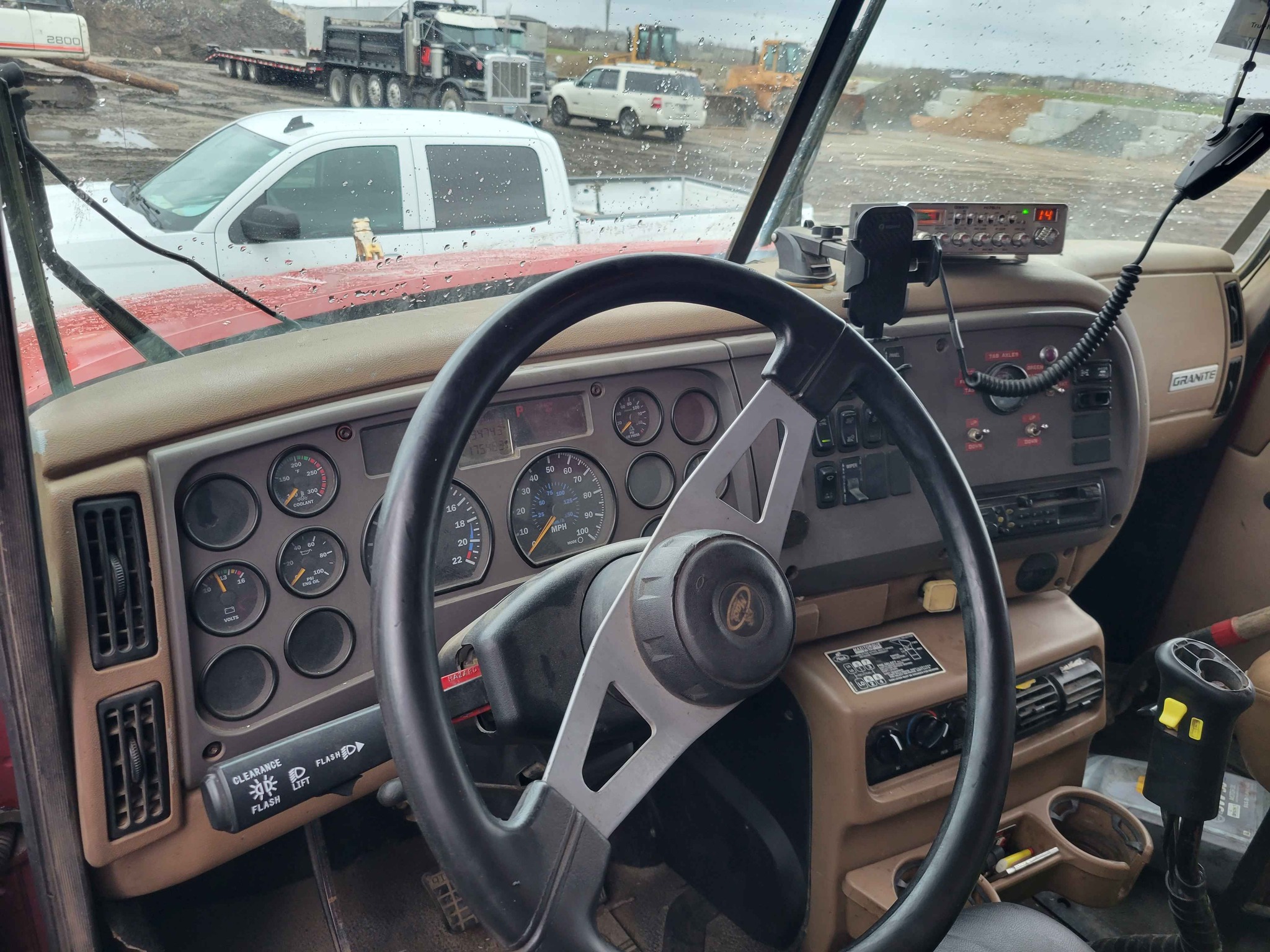 2003 Mack dump truck cv713 granite quad axle - Commercial Vehicles ...