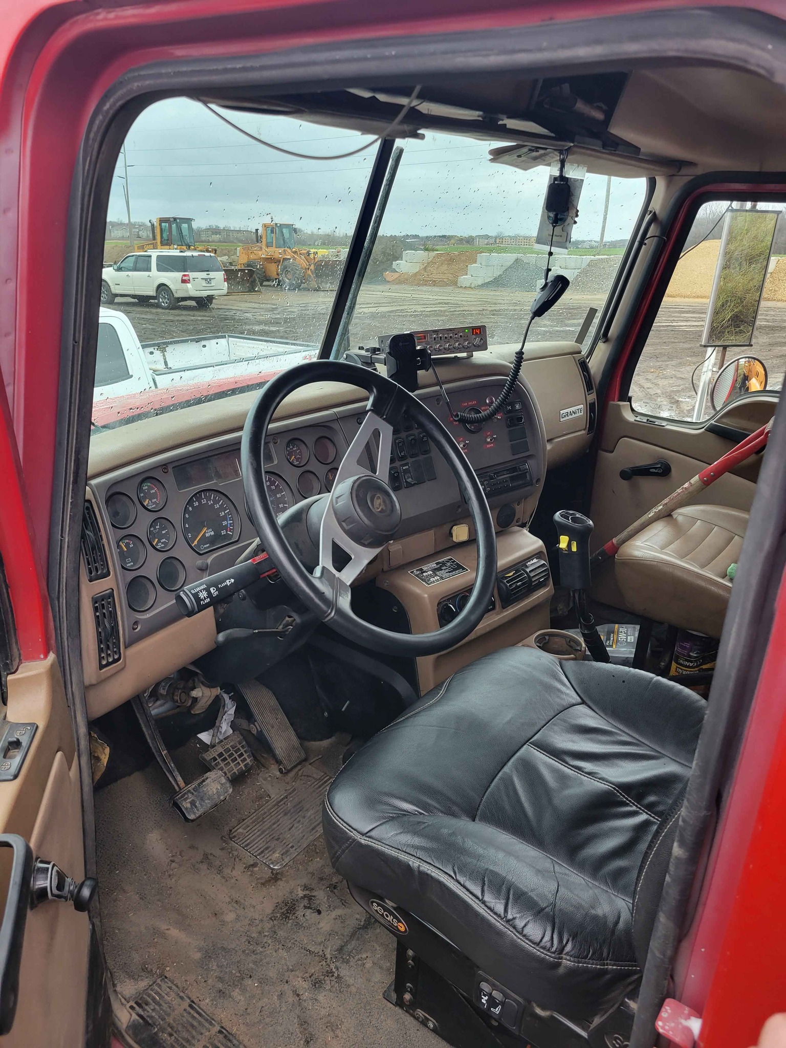 2003 Mack dump truck cv713 granite quad axle - Commercial Vehicles ...