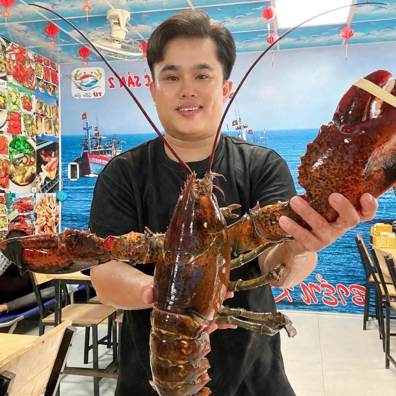 Lân Sông Cầu Đi Bắt Tôm Hùm Về Đêm | Tam Doan