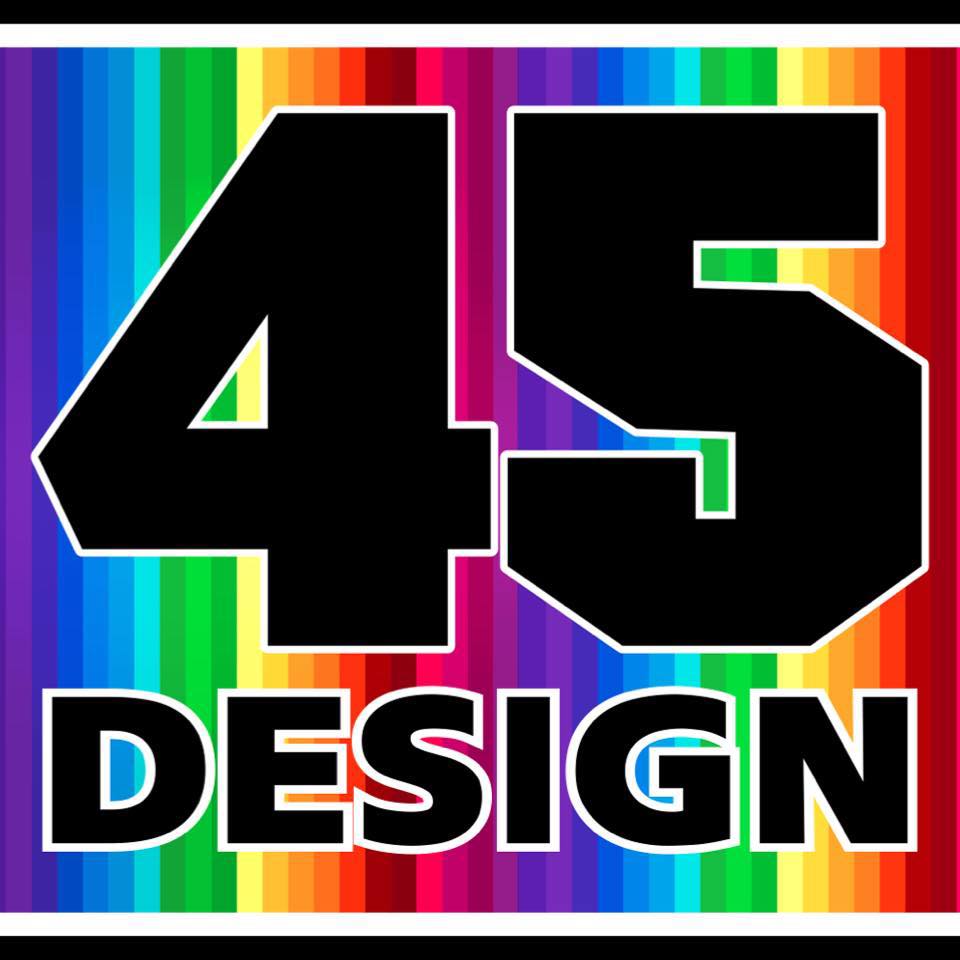 45Design เสื้อผ้าอุปกรณ์กีฬาเสื้อพิมพ์ลาย