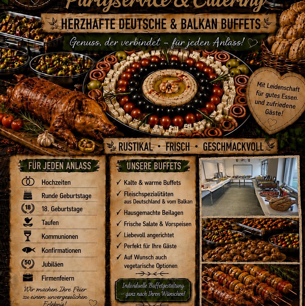 Partyservice und Partyraumvermietung TESIC
