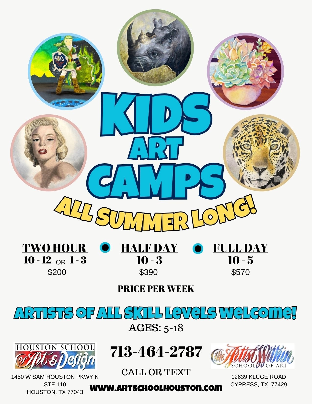 Cypress School of Art and Design | Cypress TX