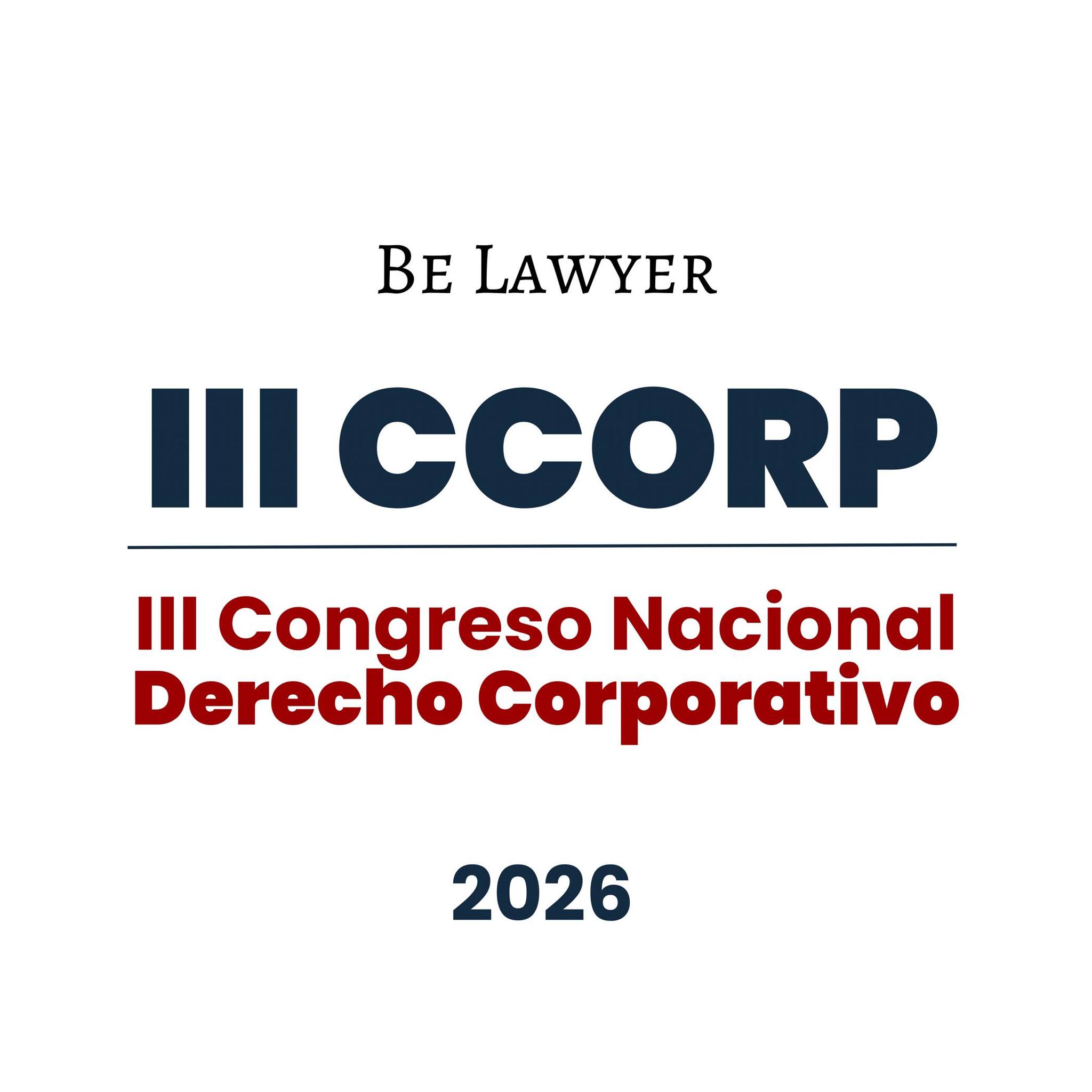 Congreso Nacional de Derecho Corporativo - CCORP