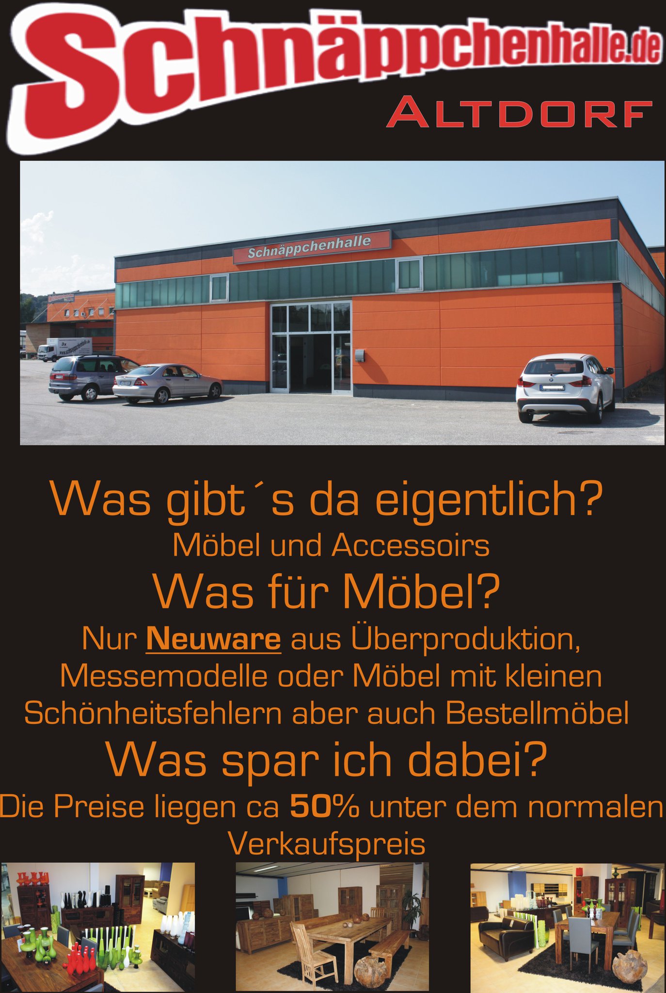 Schnäppchenhalle
