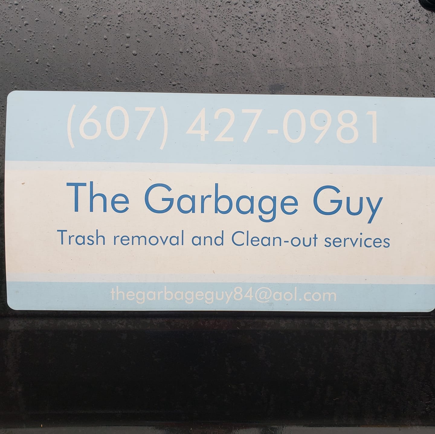 The Garbage Guy | Stamford NY