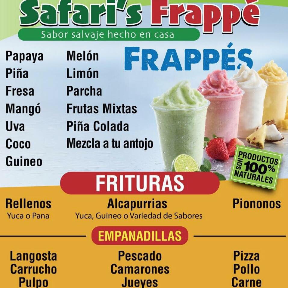 Safari's Frappe | Cabo Rojo