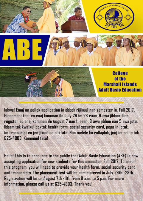 Adult Basic Education - ABE
