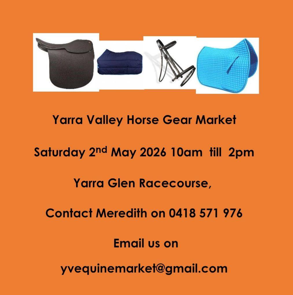 Yarra Valley Horse Gear Market Yarra Glen VIC