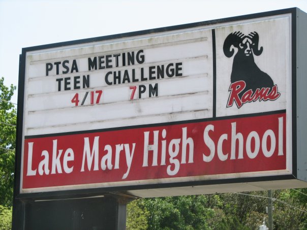 Lake Mary High School Rams Class of 1989