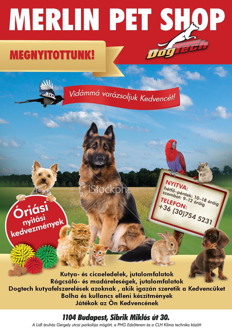 Merlin Pet Shop | Budapest