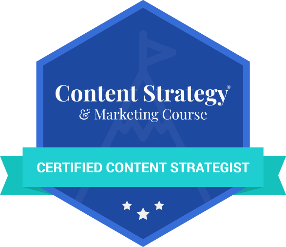 The Content Strategy & Marketing Course