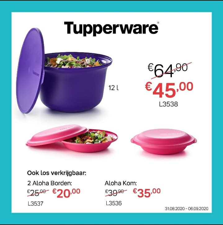 Tupperware Jackelien... - Tupperware Jackelien Rijssen