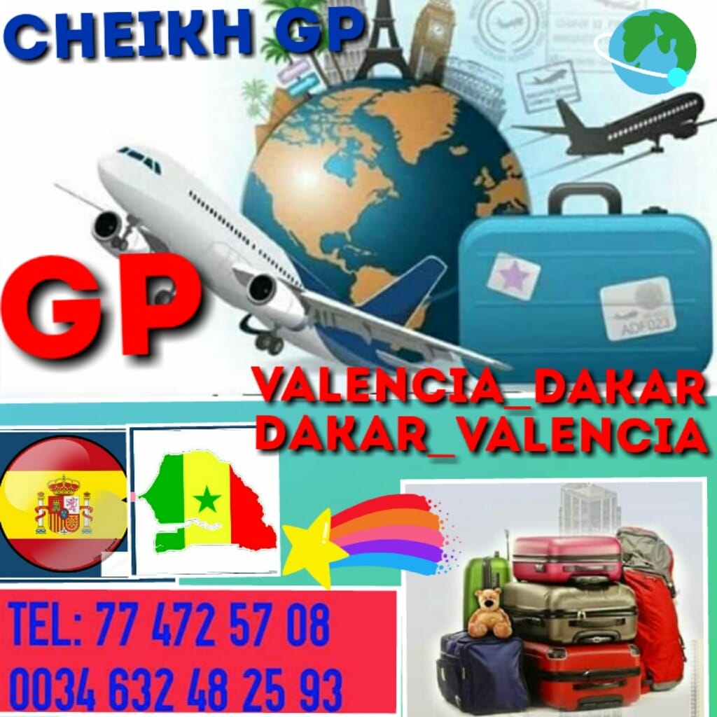 Colis Gp Epagne: Valencia _Dakar Et Dakar _ Valencia